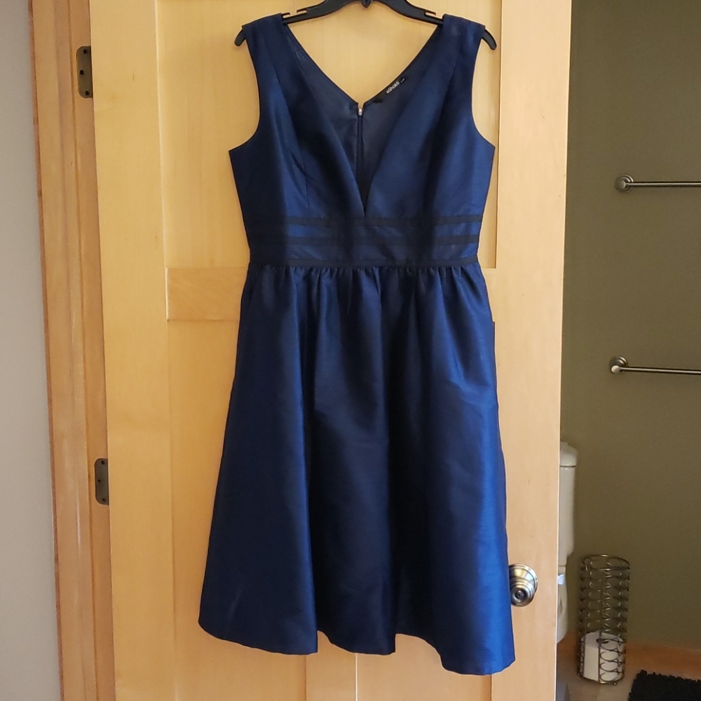 Navy blue formal dres